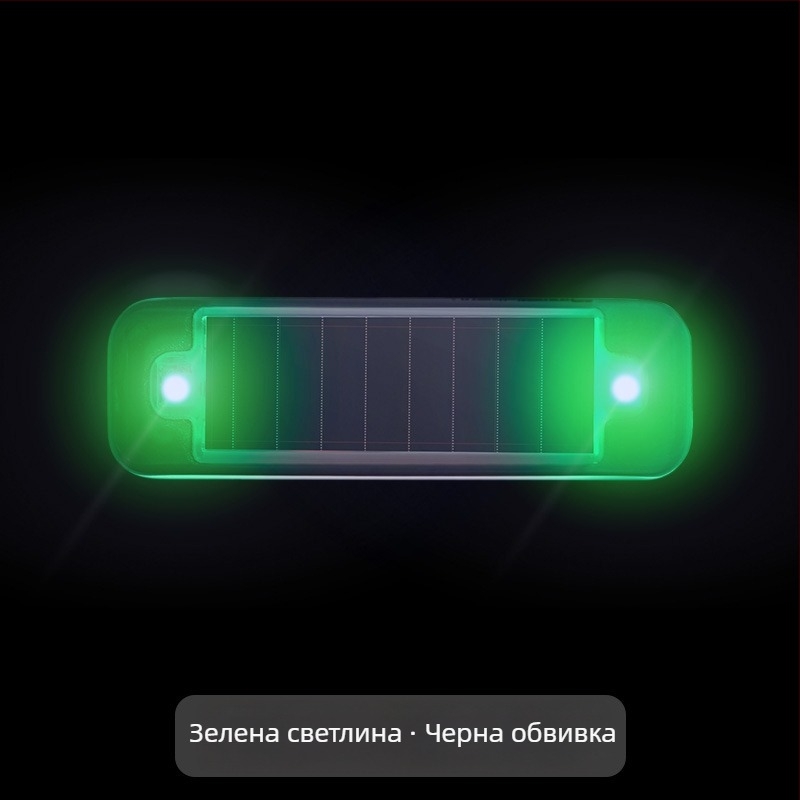 Автомобилен соларен предупредителен LED модул, без кабели при монтаж, Deep Steam марка, обща съвместимост, дихателна декоративна светлина