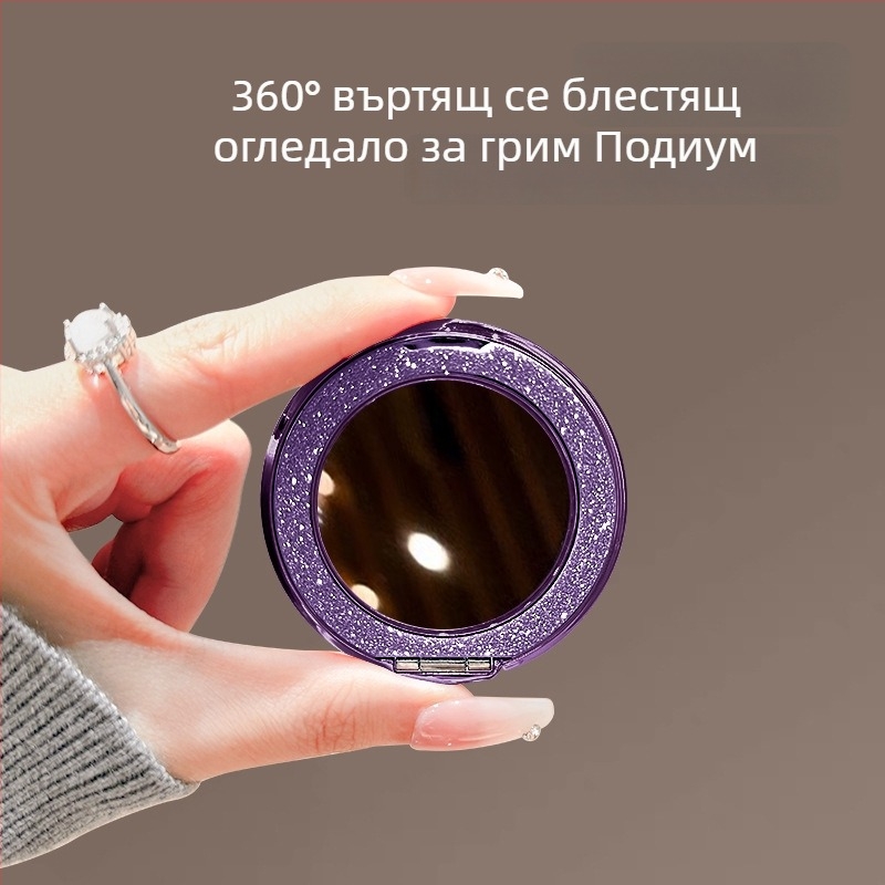 Сгъваема стойка за телефон с магнитно всмукване и адхезивно фиксиране, анти-трептене, метално-пластмасова конструкция, персонализируема, за кола, бюро и дом