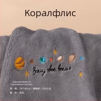 Носима кърпа за баня с обвивка - полиестерни влакна, 150D, абсорбираща, бързосъхнеща, за домашна употреба