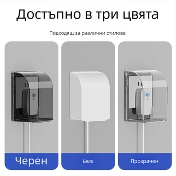 86-тип сваляем водоустойчив капак за баня, защита на контакт и превключвател за водонагревателя