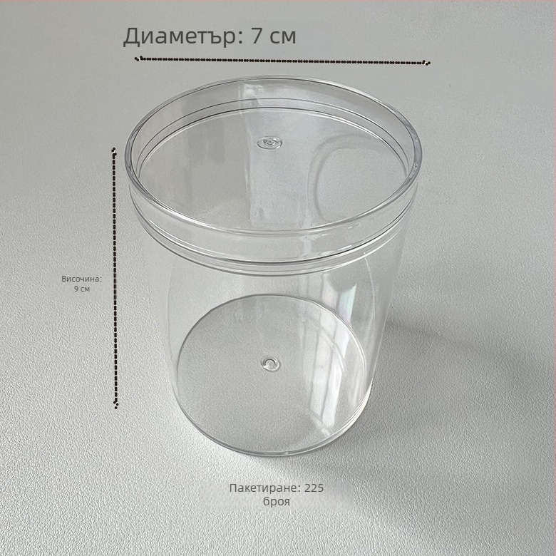 Пластмасов прозрачен правоъгълен контейнер за храна със капак, запечатващ се, няколко модела, марка Jin Peng, печатано лого