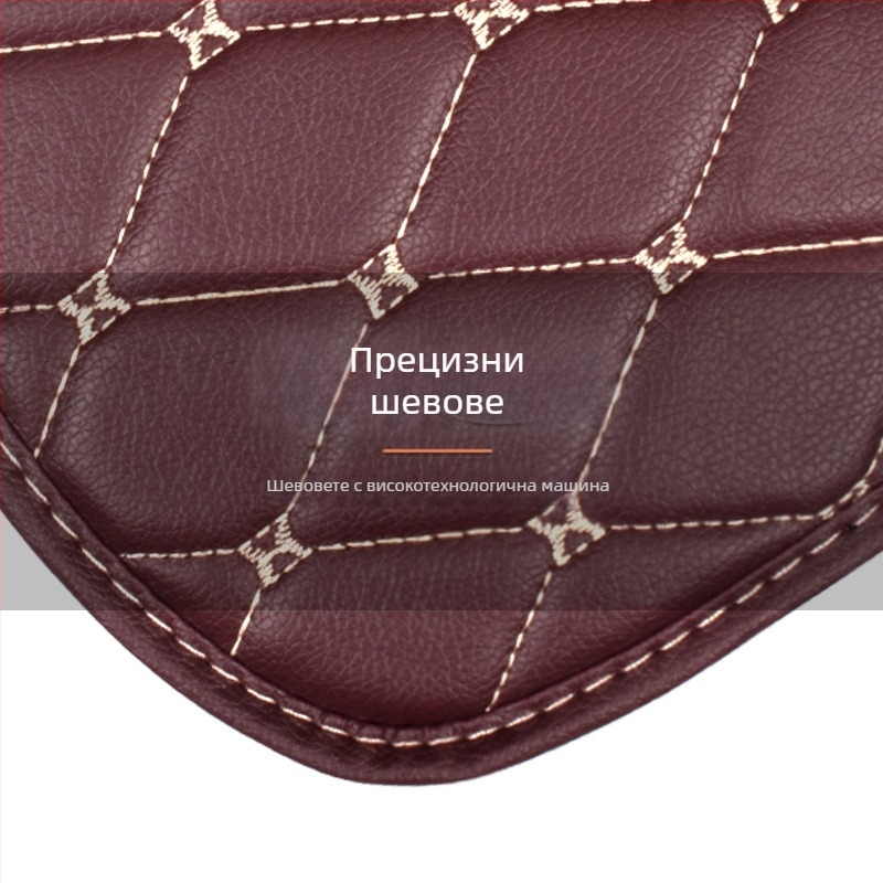 Бродирана кожена подложка за арматурното отделение на колата, модел SJ-PGFSX, обща съвместимост, тегло 0.07 кг, персонализируема