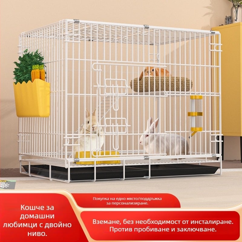 Клетка за зайци - метална конструкция, марка 111111, модел Secure Pet Rabbit Cage, категория Домашни животни гнездо
