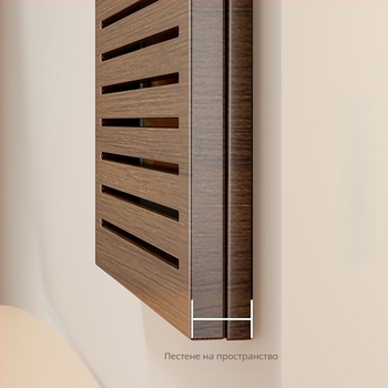 Дървена декоративна обложка за нисковолтов шкаф, без пробиване, рамкова, за електромер и кабелна кутия, модерна минималистична картина за окачване