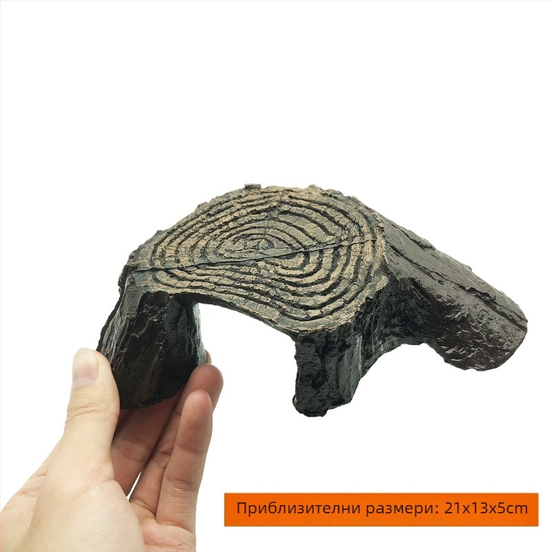 Платформа за печене на черепаха и плаващ остров – Смола, Ландшафтен камък за аквариум, Сух ландшафт, Подобряване на пространственото възприятие