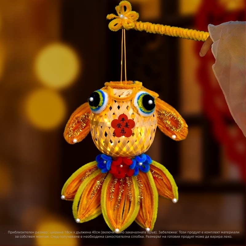 Фенер Fat Dragon: мотив koi риба, нестандартна форма, DIY, класически стил