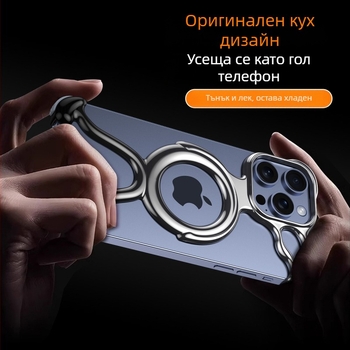 Калъф за iPhone 16 с прорези и магнитно охлаждане — тънък, удароустойчив, минималистичен стил