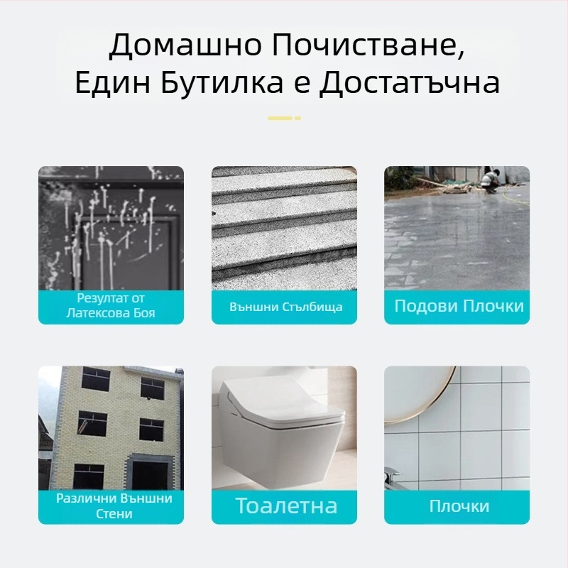 Momo многофункционален почистващ препарат с оксалова киселина, пяна – за тоалетна, баня и плочки – дълбоко почистване, премахване на котлен камък и петна