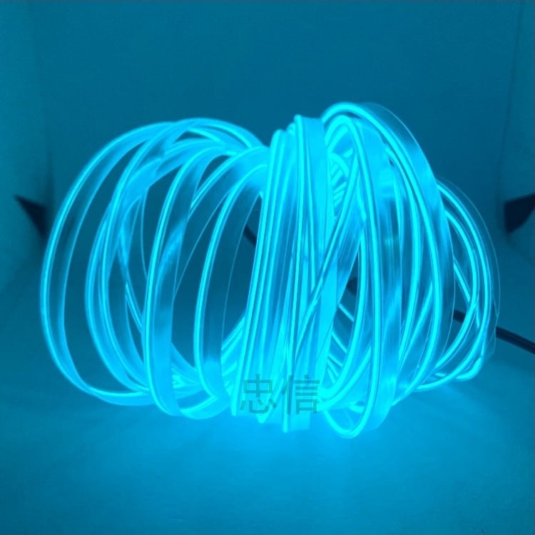 Автомобилен интериорен LED амбиент лента за осветление, силиконово покритие, 12V, 3W, 6500K студено бяло, IP65