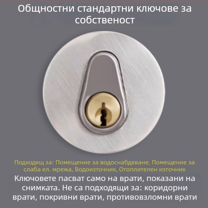 Ключ TYYS от Neck Strength – универсален ключ за заключващи цилиндри, стил модерна простота