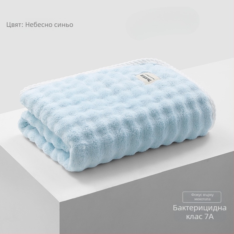 Бебешка кърпа за баня, чист памук, 150D прежда