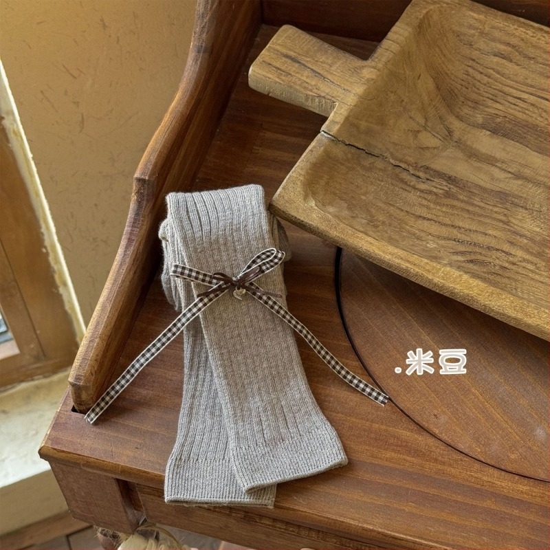 Детски клинове за момичета, антиоплитане, висока талия, дължина 9/10, памук, британски стил, подходящи за пролет и есен, за възраст 1–3 години