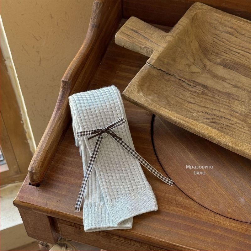 Детски клинове за момичета, антиоплитане, висока талия, дължина 9/10, памук, британски стил, подходящи за пролет и есен, за възраст 1–3 години