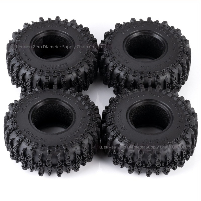 RC кола: гумена обвивка за гума TRX4M, дистанционно управление, DIY съвместима, артикул LJ10110A02