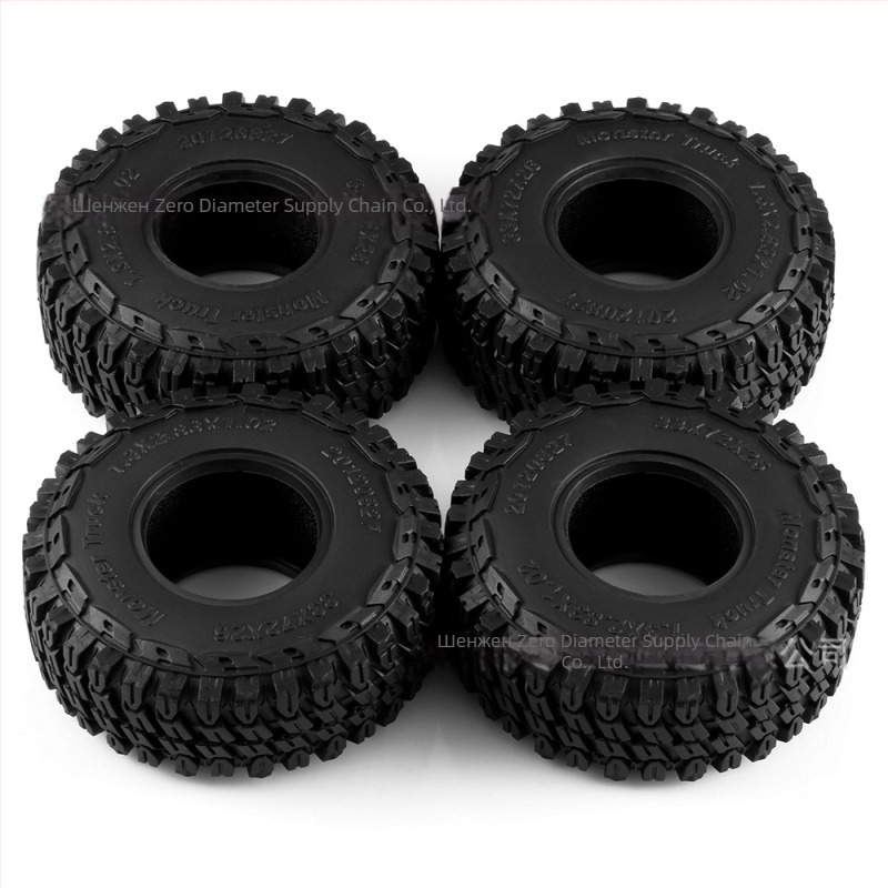 RC кола: гумена обвивка за гума TRX4M, дистанционно управление, DIY съвместима, артикул LJ10110A02