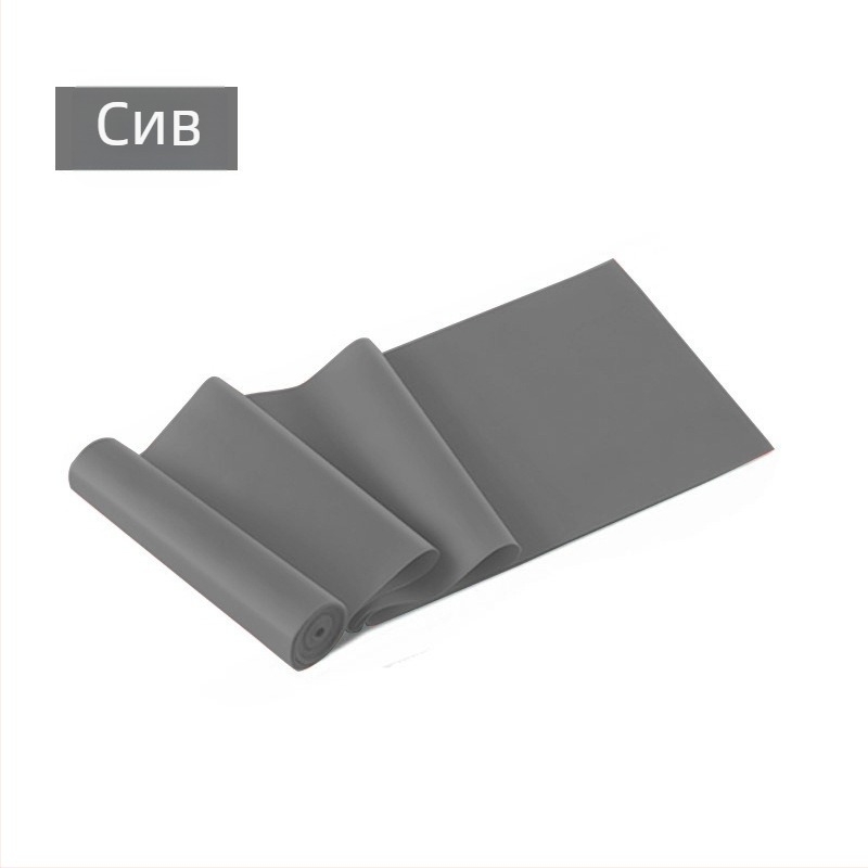 Съпротивителна лента за упражнения – йога и фитнес разтягане, материал ТПЕ, подходяща за фитнес и оформяне на тялото, усилване на ръцете