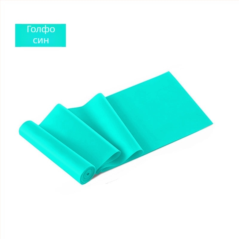 Съпротивителна лента за упражнения – йога и фитнес разтягане, материал ТПЕ, подходяща за фитнес и оформяне на тялото, усилване на ръцете