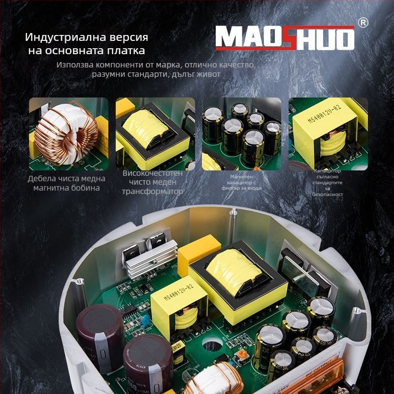 24V LED лентово захранване, с превключване, IP20, ефективност 92%