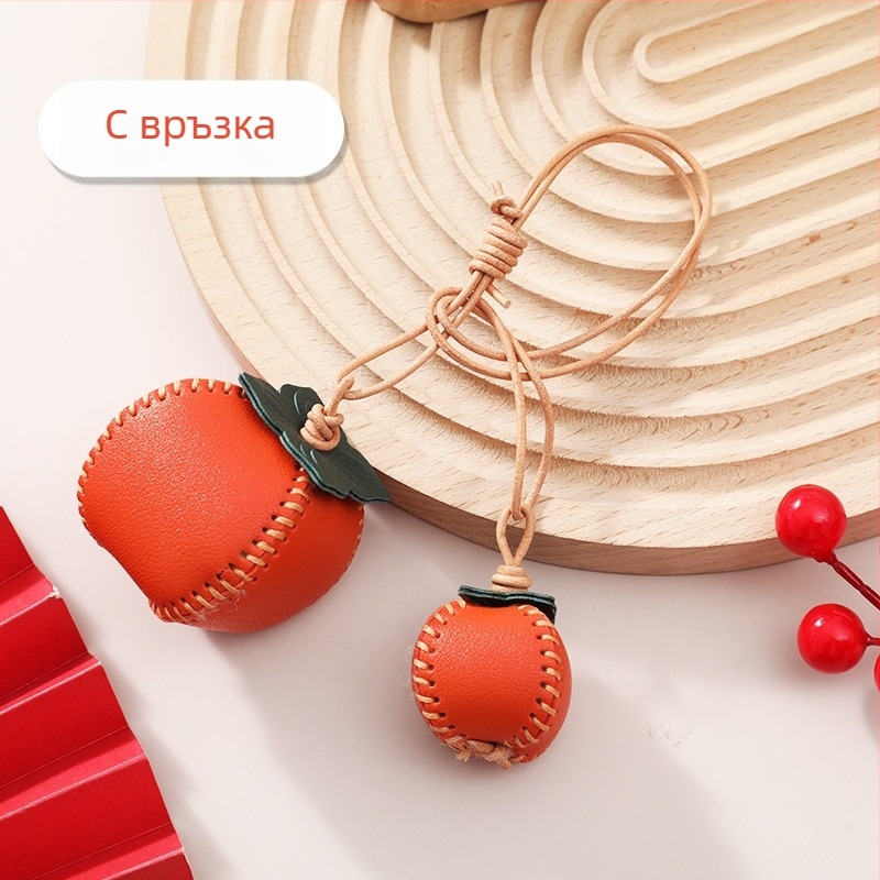 Everything goes well pendant — кожен ключодържател медальон в китайски стил, подходящ за подарък