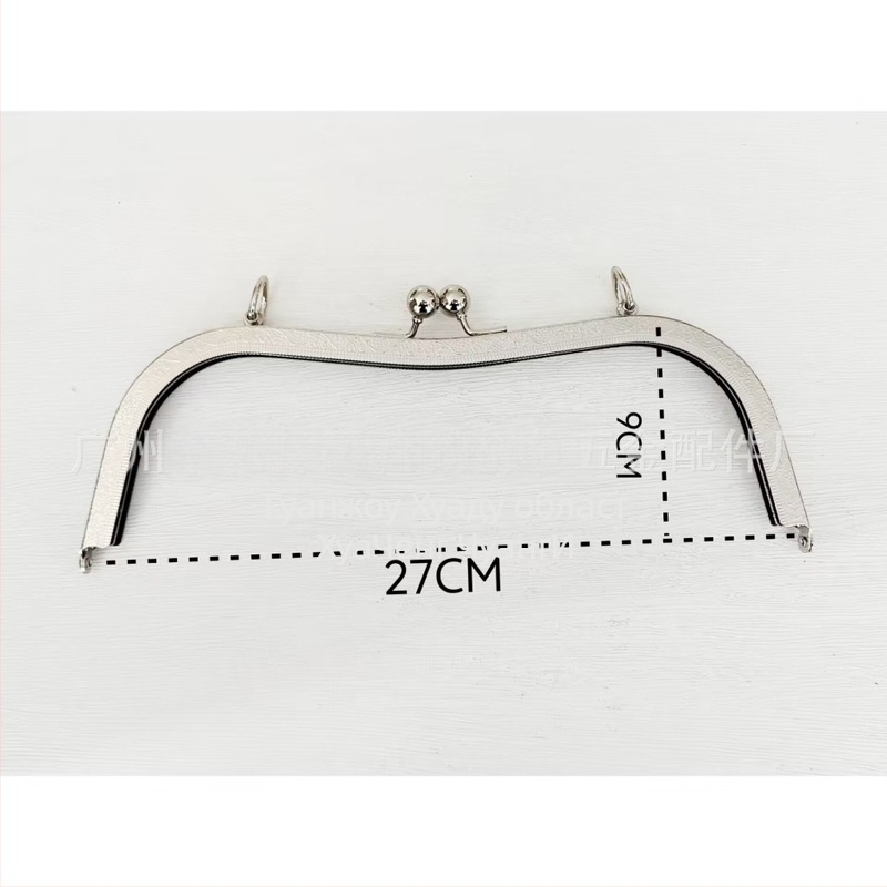 Хардуер за чанти със винтово дупче — 27 вдлъбнати талии и изпъкнала кръгла глава, дизайн bucket-ear. Материал: желязо. Код на продукта: 000306. Haowen luggage accessories factory. Есен 2024. Категория: чанти аксесоари.