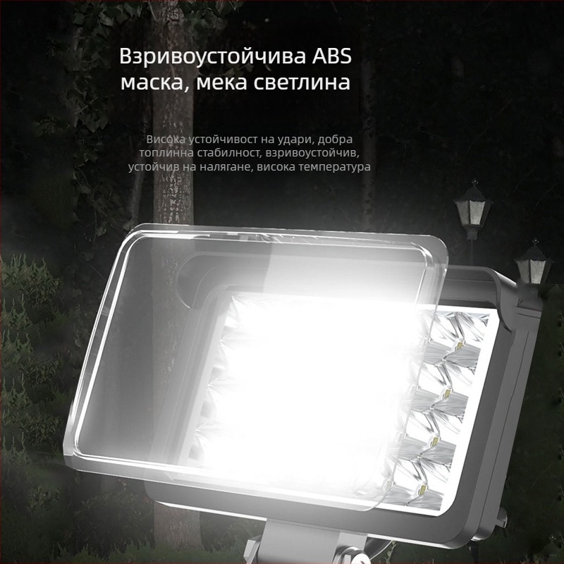 Miaoyou Работна светлина с LED, литиева батерия, за външно ползване и аварийно осветление