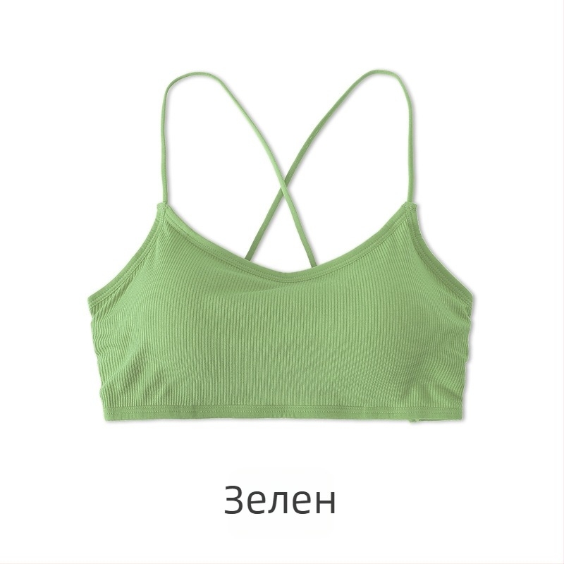 Вискозен бюстгъртник тип chest-wrap / Tube Top с пълни чашки, формовани чашки (горна тънка, долна по-дебела) и дишаща опора