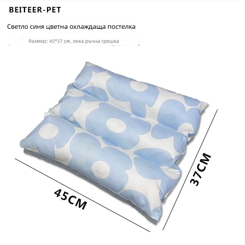 Зимна топла подложка за зайци и морски прасета – памучен мат за спане