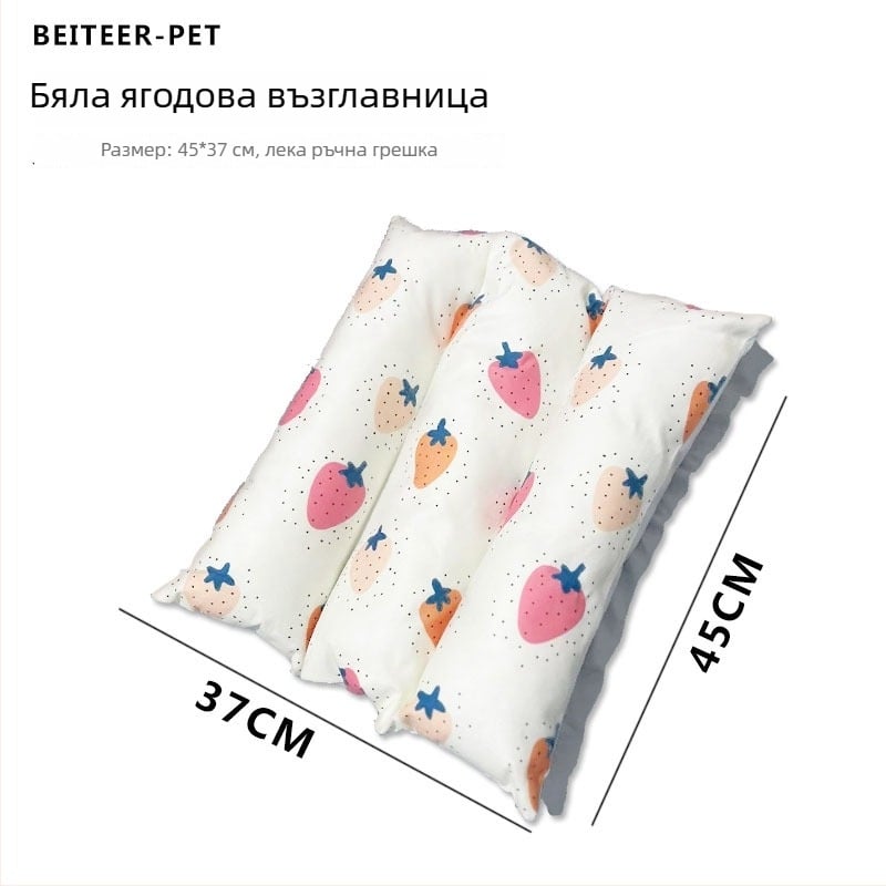 Зимна топла подложка за зайци и морски прасета – памучен мат за спане