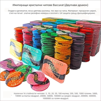 Акрилни жетони с металически финиш за шах и карти, кръгли и квадратни форми, персонализируеми, марка Joie casino/qiao yu