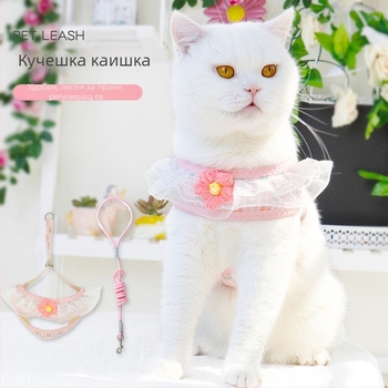 Кучешка каишка за малки породи — въже-верижна конструкция; Материал: Друг; Категория: лента за теглене; Опаковка: 300 бр