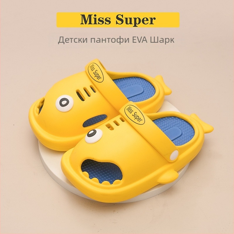 Детски EVA тапички с дупки (Baotou стил) – Унисекс, за ежедневието, без вътрешен слой