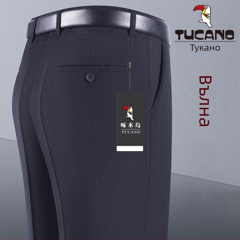 Мъжки панталони, права кройка, памук, есен 2025