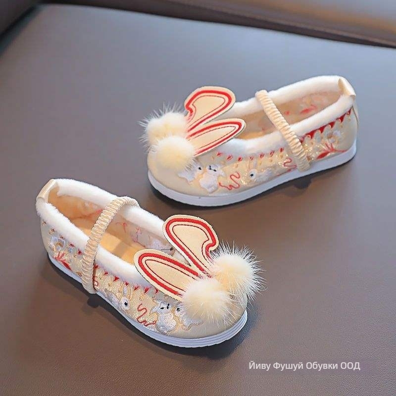 Ръчно тъкани обувки, китайски стил, с нос обърнат нагоре, Slip-On, горна част от памук