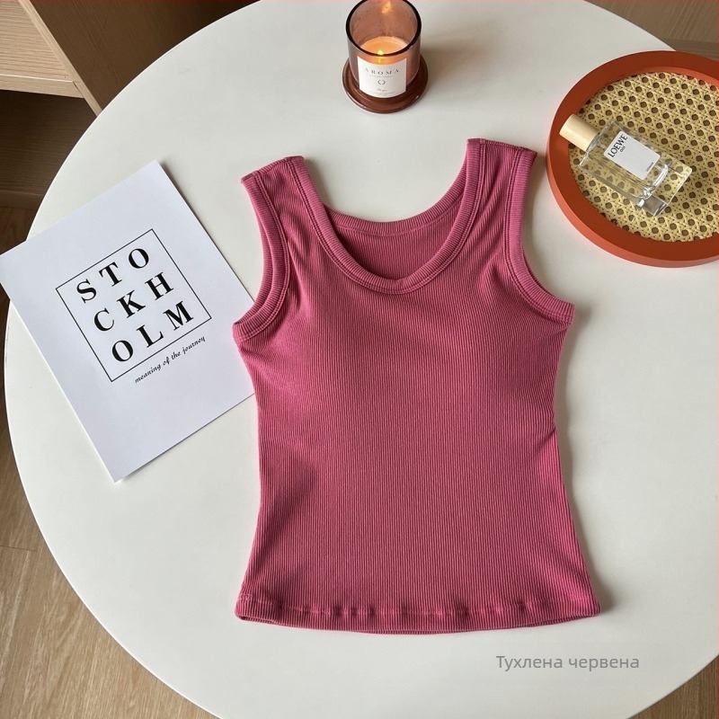 Термичен потник, De Velvet плат, подплътен с флис, дебелина 201–250 г/м², U-образно деколте