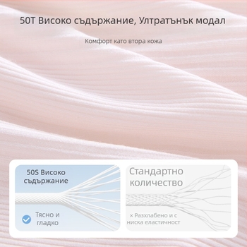 Бременско бельо за жени с висока талия за подкрепа на корема, антибактериално, безшевно, модал