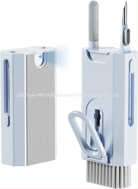 Q8 8-в-1 комплект почистваща четка за компютър, ABS, 100 г