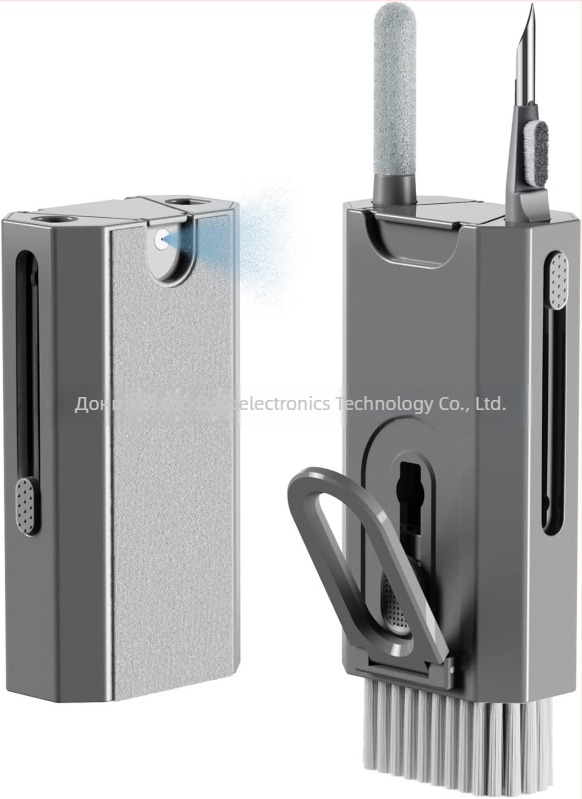 Q8 8-в-1 комплект почистваща четка за компютър, ABS, 100 г