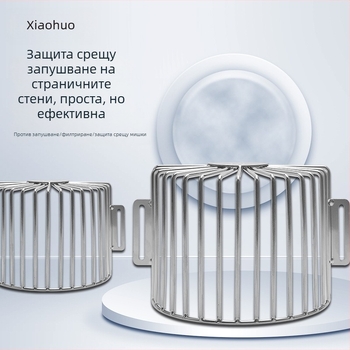 Дренажен капак за покриви, балкони и странични дренажи – антизапушващ, полуокръгъл дизайн, Xiaohe