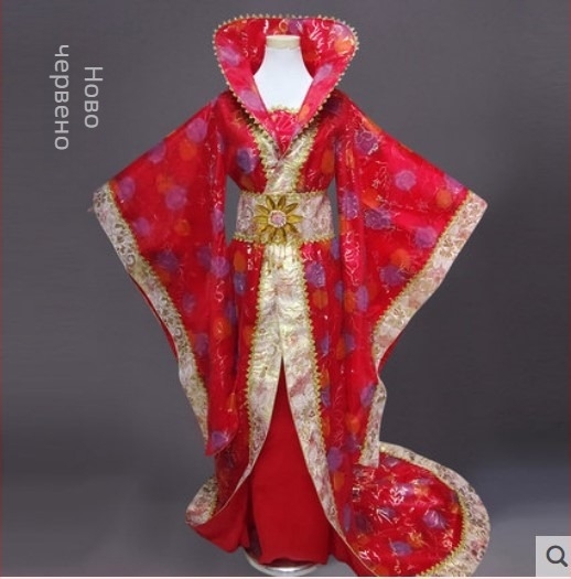 Gusu Love Етно-танцова рокля за жени – рокля принцеса-фея с дълга шлейка, 100% полиестер основен плат, смес от химически влакна, лято 2022