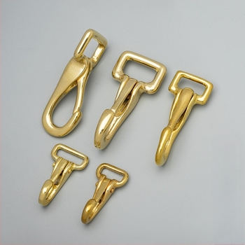 Латунова кука за чанта с катарама - Tuoxin, серия 56B, кожени аксесоари