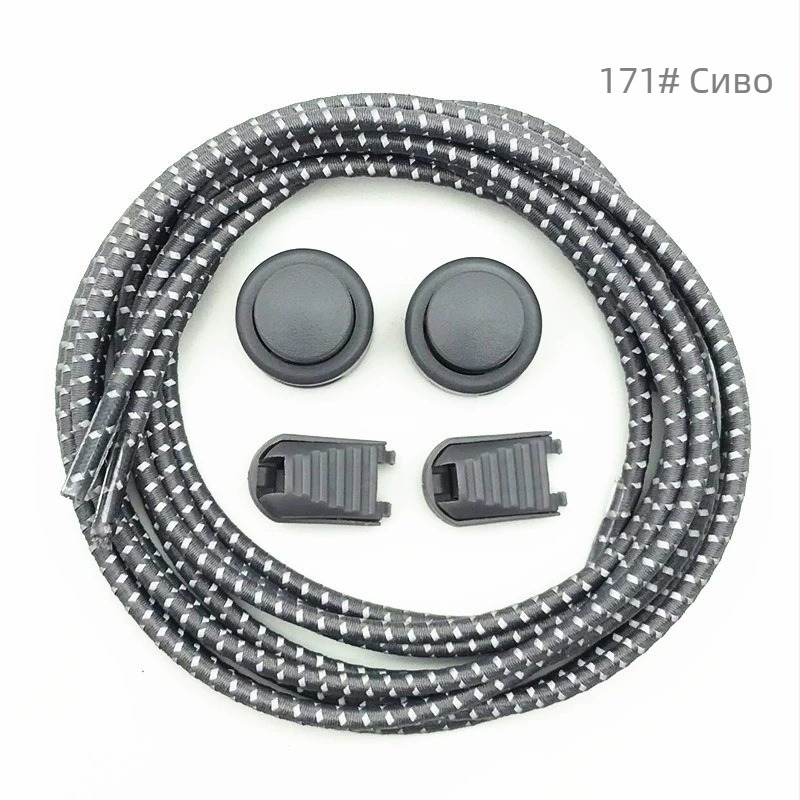 Еластични шнуркове за обувки без връзване за спортни обувки, ежедневни обувки и работни обувки — код 86, модел 157; подходящи обувки: спортни, ежедневни, работни; стил: без връзки, ежедневен; сезони: лято, зима, пролет, есен