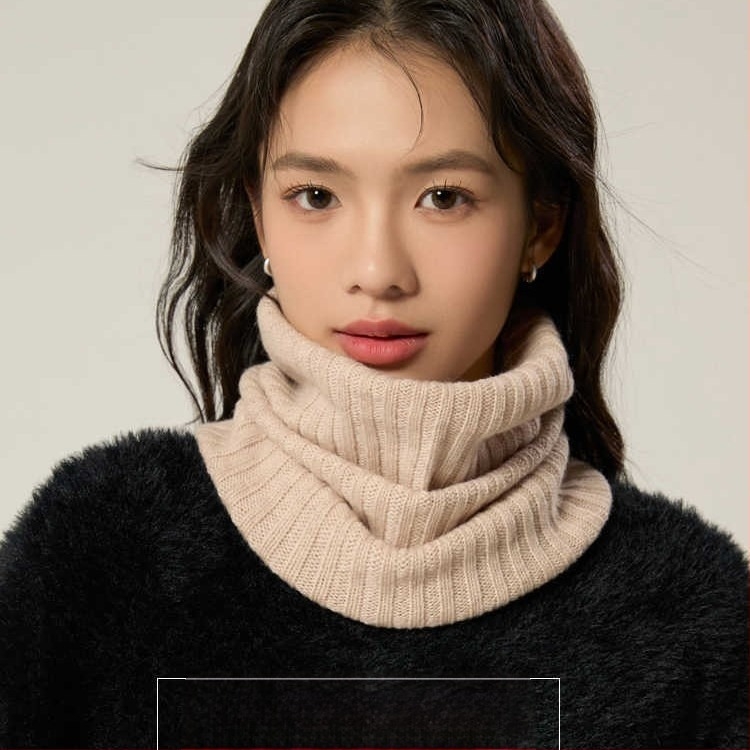 Вълнен плетен шал за врата, самонагряващ се, зимен сезон 2024, 71–80% вълна