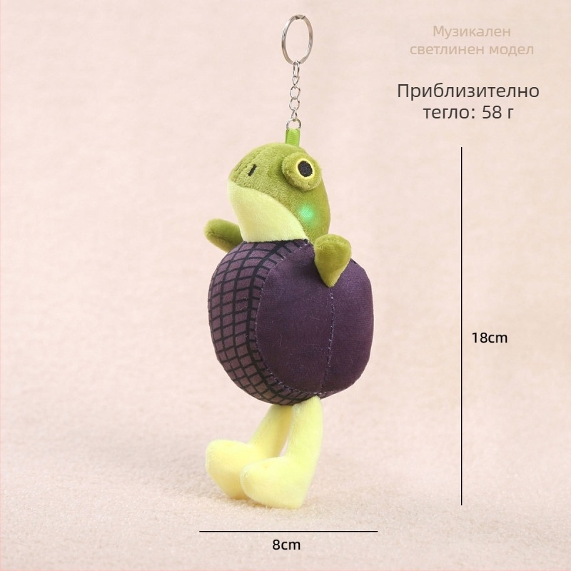 Плюшена маймунка кукла, къс плюш, пълнеж PP памук, OEM лого обработка, подходяща за възраст 14+