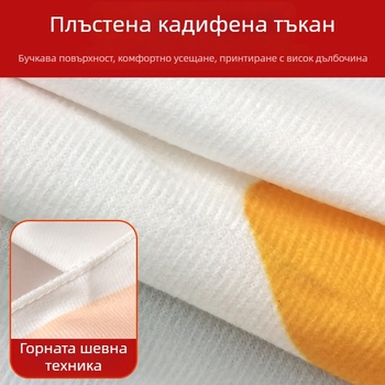 Ленен гоблен в стил модерна простота, цифров термопечат, правоъгълен, персонализиран за хол и спалня