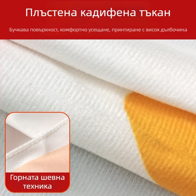 Ленен гоблен в стил модерна простота, цифров термопечат, правоъгълен, персонализиран за хол и спалня
