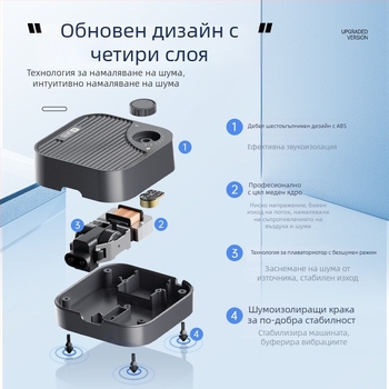yee Помпа за кислород за аквариум – тиха аератор за домашен аквариум, тегло 0,5 кг