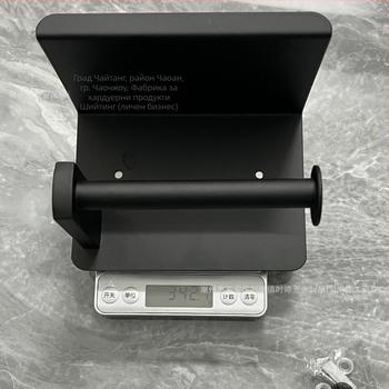 Държач за тоалетна хартия и мобилен телефон от неръждаема стомана, квадратна форма, полирана повърхност, модерен минималистичен стил