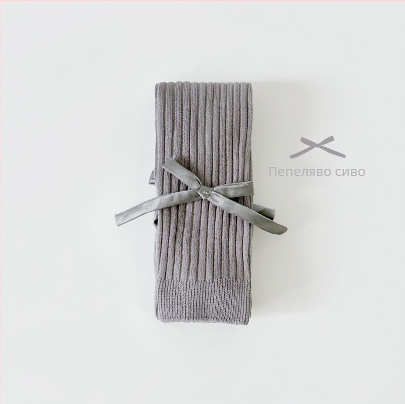 Pomelo idou Nine-Point детски леггинси с висока талия, еластична лента, принцес стил, памук 77%, възраст 1–3 години