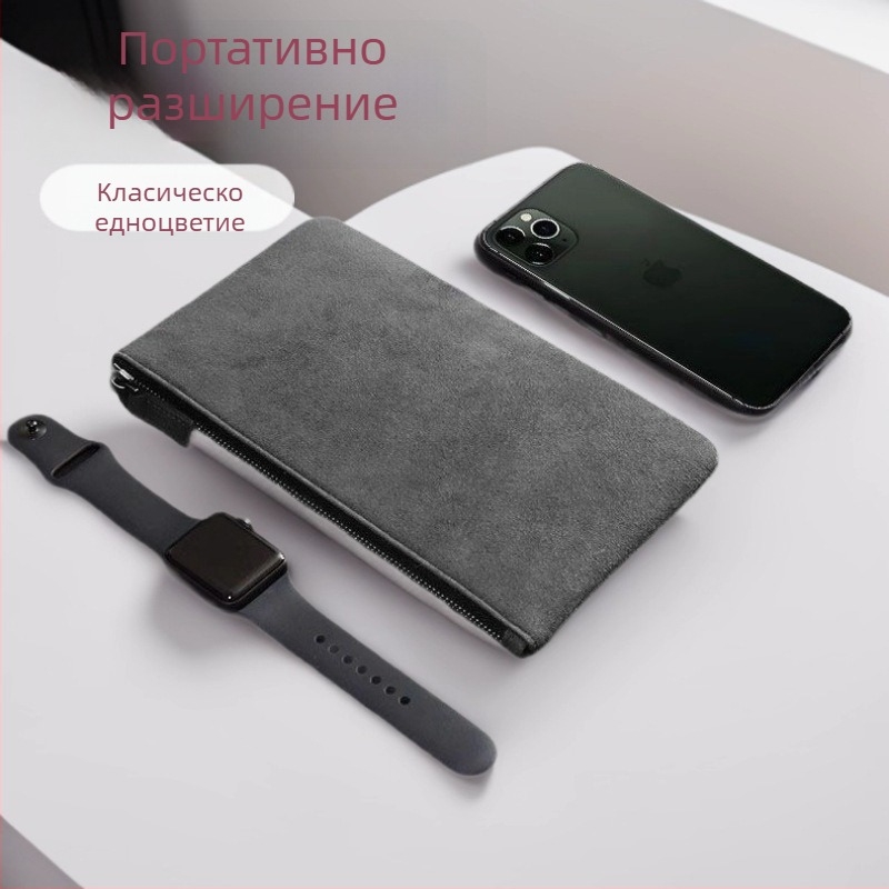 Мъжка ръчна чанта PU кожа, издръжлива, разширяема, сгъваема, за бизнес пътуване