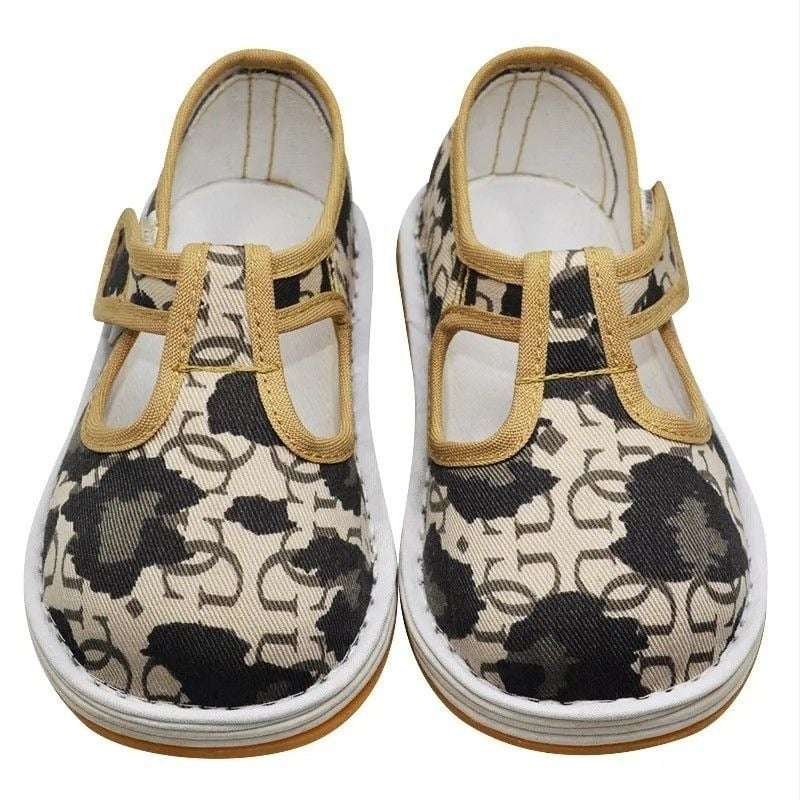 Обувки с тигрова глава за деца 1–3 години, ръчна изработка, дишаща горна част от памук и платнена подметка, традиционен китайски стил